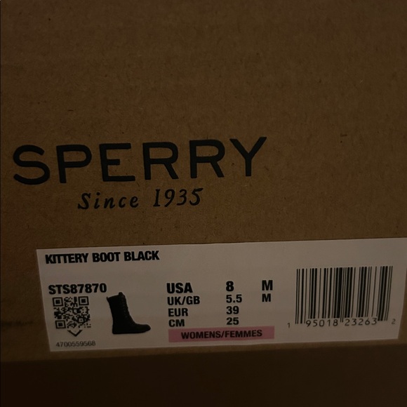 Sperry Black Combat & Moto Boots - Picture 5 of 5
